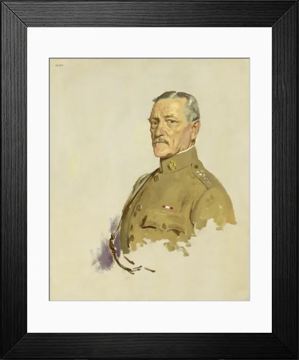 Framed Print : John Joseph Pershing, c. 1919. Creator: William Newenham Montague Orpen Framed Print : John Joseph Pershing, c. 1919. Creator: William Newenham Montague Orpen