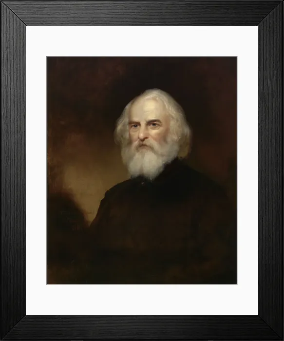 Framed Print : Henry Wadsworth Longfellow, 1869. Creator: Thomas Buchanan Read Framed Print : Henry Wadsworth Longfellow, 1869. Creator: Thomas Buchanan Read