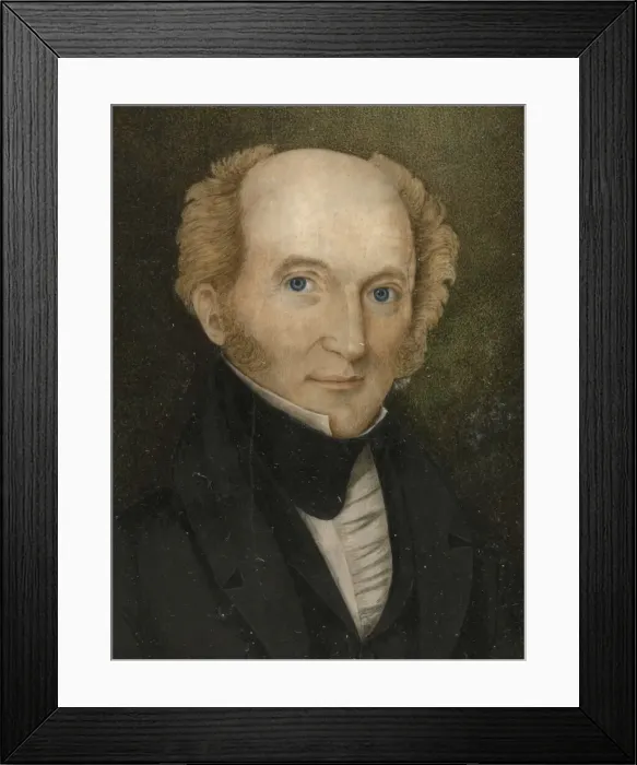 Framed Print : Martin Van Buren, c. 1837. Creator: Unknown Framed Print : Martin Van Buren, c. 1837. Creator: Unknown