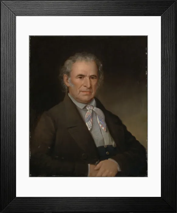 Framed Print : Zachary Taylor, August 1847. Creator: William Garl Browne Framed Print : Zachary Taylor, August 1847. Creator: William Garl Browne