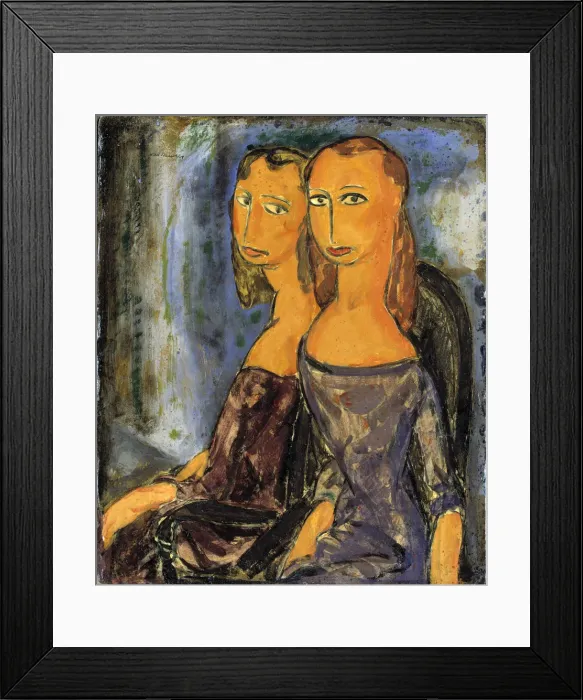 Framed Print : Two Women, ca. 1926. Creator: Alfred Henry Maurer Framed Print : Two Women, ca. 1926. Creator: Alfred Henry Maurer
