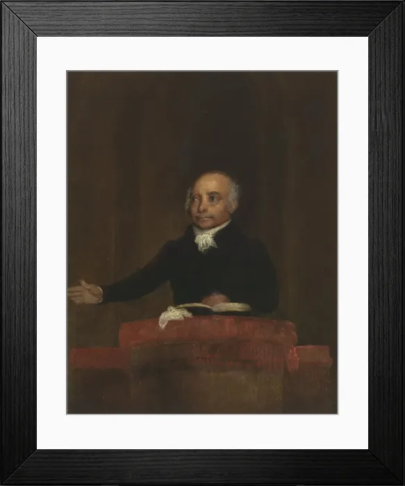 Framed Print : Thomas Paul, c. 1825. Creator: Thomas Badger Framed Print : Thomas Paul, c. 1825. Creator: Thomas Badger