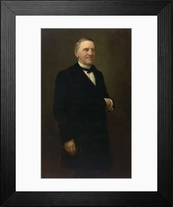 Framed Print : Samuel Jones Tilden, c. 1870. Creator: Thomas Hicks Framed Print : Samuel Jones Tilden, c. 1870. Creator: Thomas Hicks