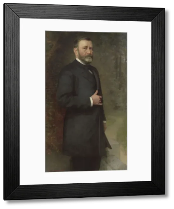 Framed Print : Ulysses S. Grant, c. 1880. Creator: Thomas Le Clear Framed Print : Ulysses S. Grant, c. 1880. Creator: Thomas Le Clear