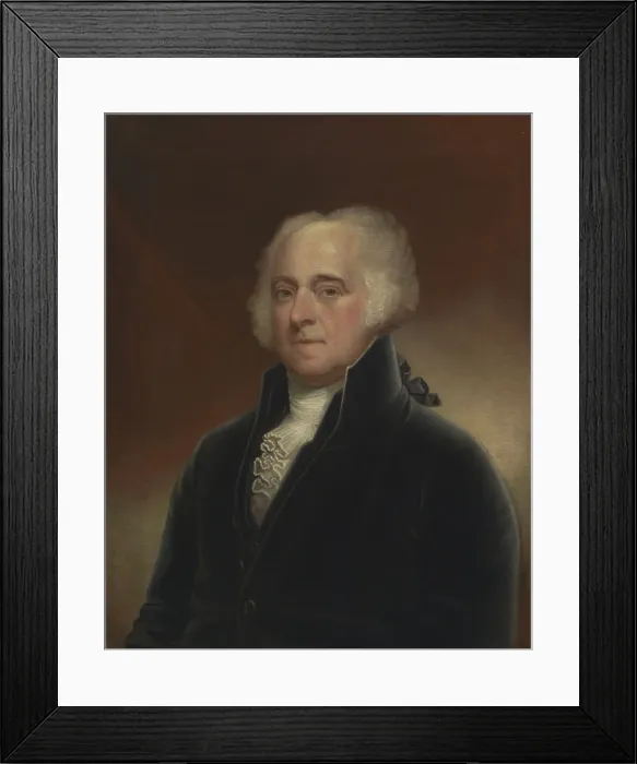 Framed Print : John Adams, c. 1815. Creator: Unknown Framed Print : John Adams, c. 1815. Creator: Unknown