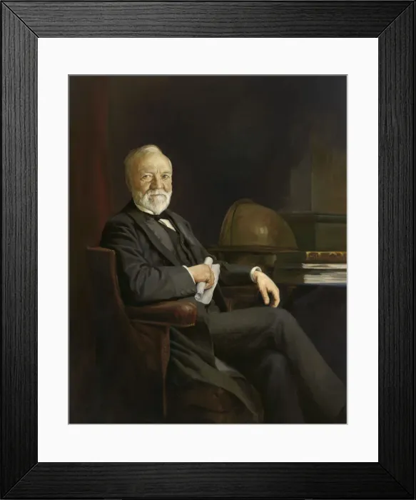Framed Print : Andrew Carnegie, c. 1905. Creator: Unknown Framed Print : Andrew Carnegie, c. 1905. Creator: Unknown