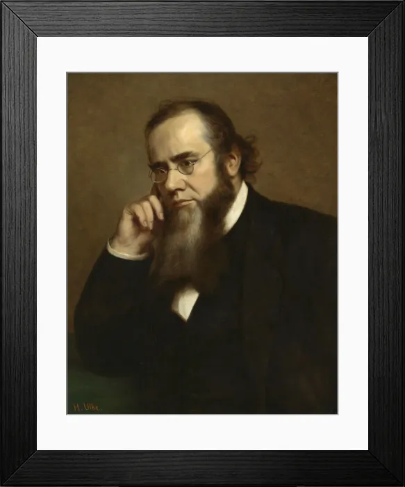 Framed Print : Edwin McMasters Stanton, 1872. Creator: Henry Ulke Framed Print : Edwin McMasters Stanton, 1872. Creator: Henry Ulke