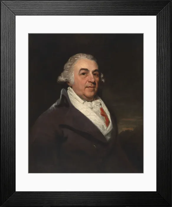 Framed Print : Richard Bache, 1792-1793. Creator: John Hoppner Framed Print : Richard Bache, 1792-1793. Creator: John Hoppner