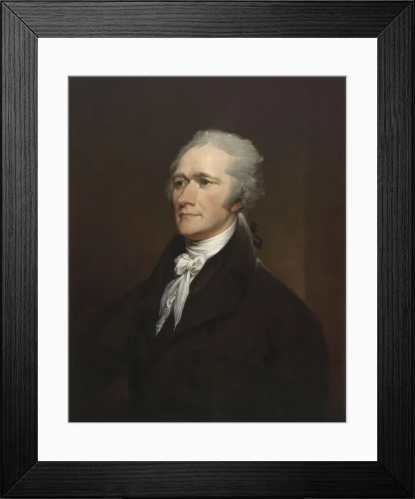 Framed Print : Alexander Hamilton, 1806. Creator: John Trumbull Framed Print : Alexander Hamilton, 1806. Creator: John Trumbull
