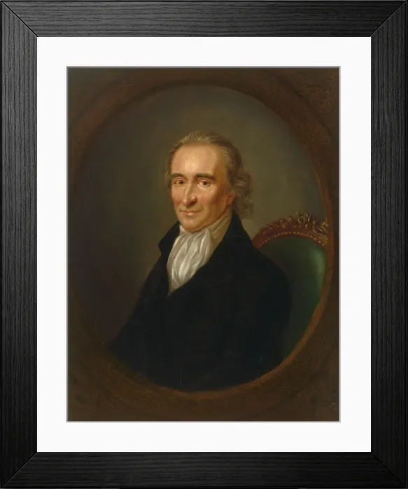 Framed Print : Thomas Paine, c. 1792. Creator: Laurent Dabos Framed Print : Thomas Paine, c. 1792. Creator: Laurent Dabos