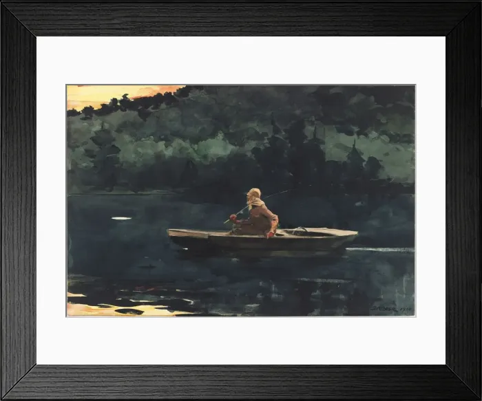 Framed Print : The Rise, 1900. Creator: Winslow Homer Framed Print : The Rise, 1900. Creator: Winslow Homer