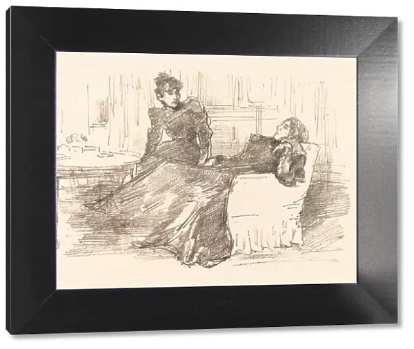 The Sisters, 1894  /  1895. Creator: James Abbott McNeill Whistler