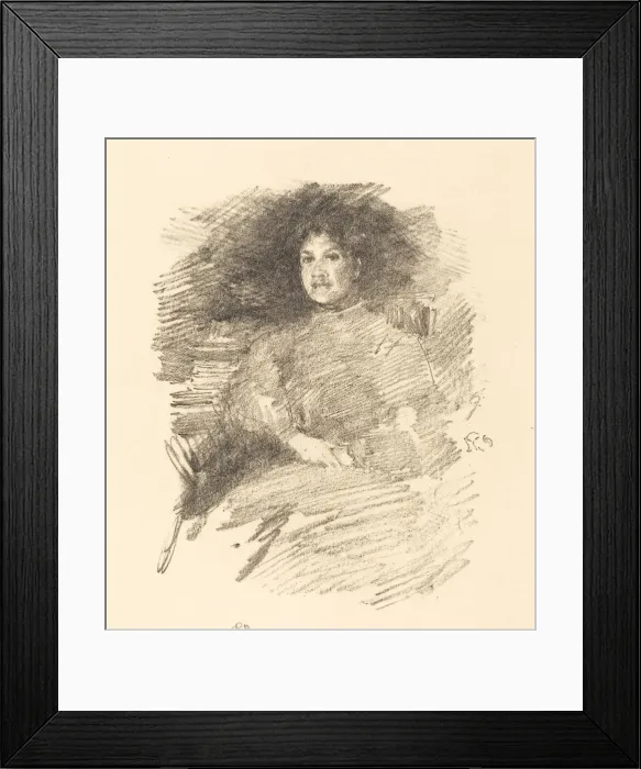 Framed Print : Firelight, 1896. Creator: James Abbott McNeill Whistler Framed Print : Firelight, 1896. Creator: James Abbott McNeill Whistler
