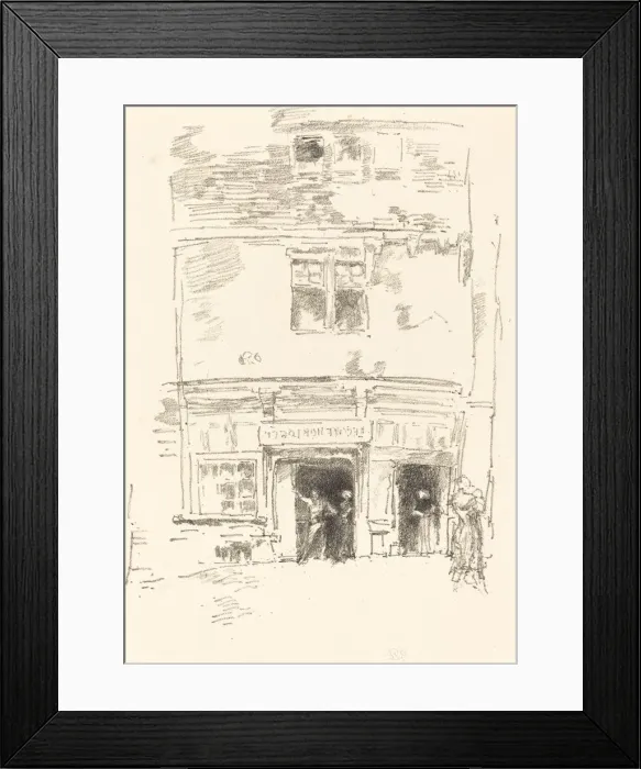 Framed Print : The Clock-Makers, Paimpol, 1893. Creator: James Abbott McNeill Whistler Framed Print : The Clock-Makers, Paimpol, 1893. Creator: James Abbott McNeill Whistler