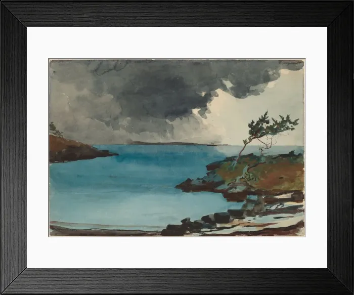 Framed Print : The Coming Storm, 1901. Creator: Winslow Homer Framed Print : The Coming Storm, 1901. Creator: Winslow Homer