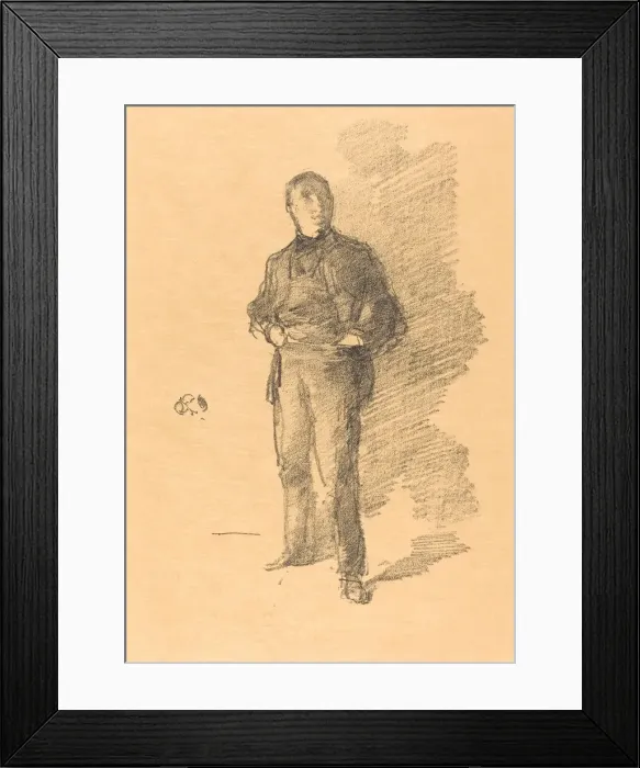 Framed Print : Study No. 1: Mr. Thomas Way, 1896. Creator: James Abbott McNeill Whistler Framed Print : Study No. 1: Mr. Thomas Way, 1896. Creator: James Abbott McNeill Whistler