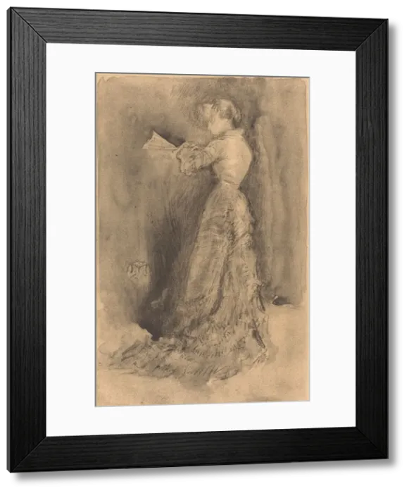 Framed Print : The Toilet, 1878. Creator: James Abbott McNeill Whistler Framed Print : The Toilet, 1878. Creator: James Abbott McNeill Whistler