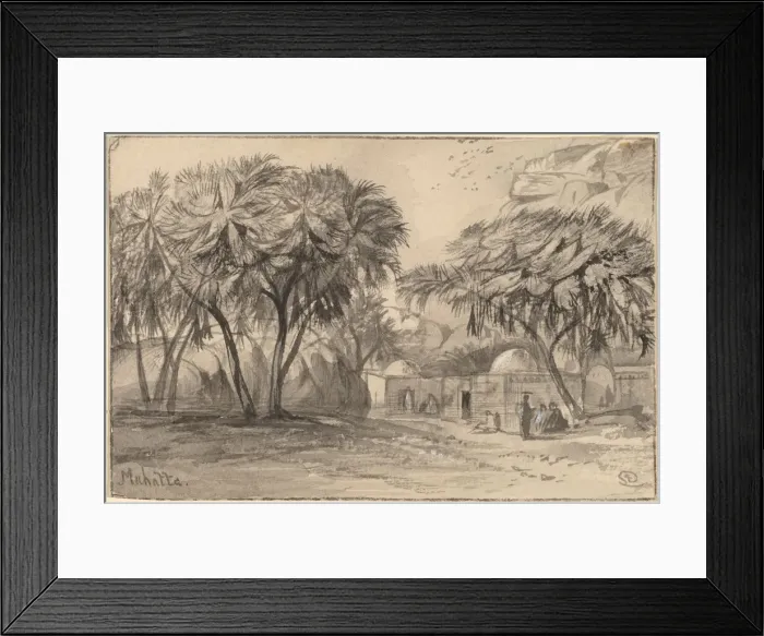 Framed Print : Mahatta, 1884 / 1885. Creator: Edward Lear Framed Print : Mahatta, 1884 / 1885. Creator: Edward Lear