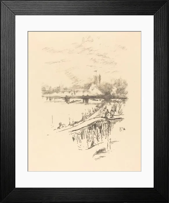 Framed Print : Savoy Pigeons, 1896. Creator: James Abbott McNeill Whistler Framed Print : Savoy Pigeons, 1896. Creator: James Abbott McNeill Whistler