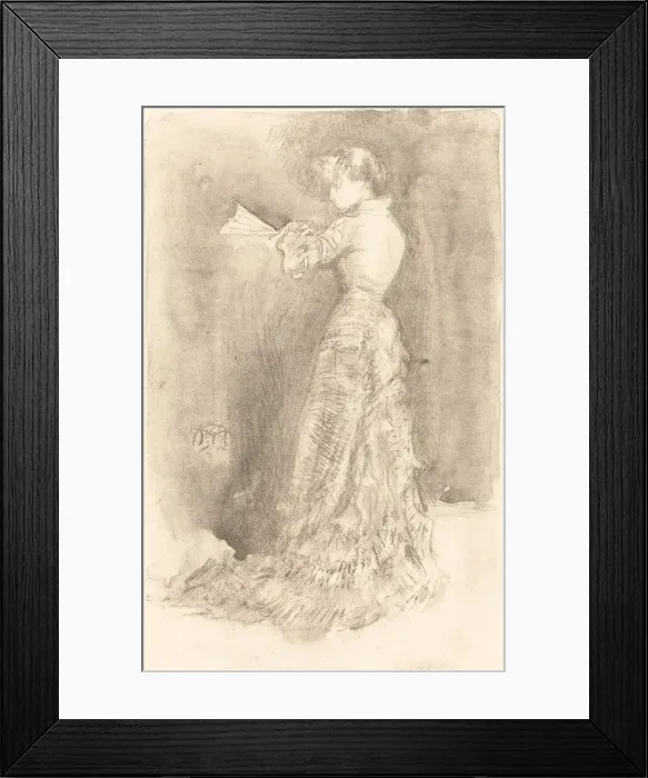 Framed Print : The Toilet, 1878. Creator: James Abbott McNeill Whistler Framed Print : The Toilet, 1878. Creator: James Abbott McNeill Whistler