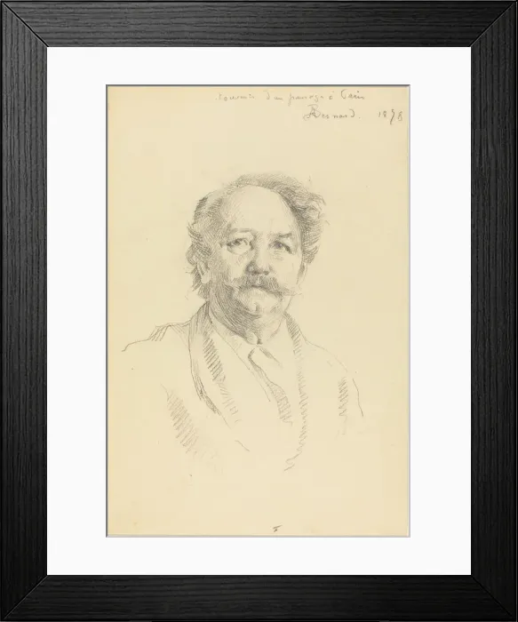 Framed Print : Portrait of a Man (Souvenir d un Passage aParis), 1898 Framed Print : Portrait of a Man (Souvenir d un Passage aParis), 1898