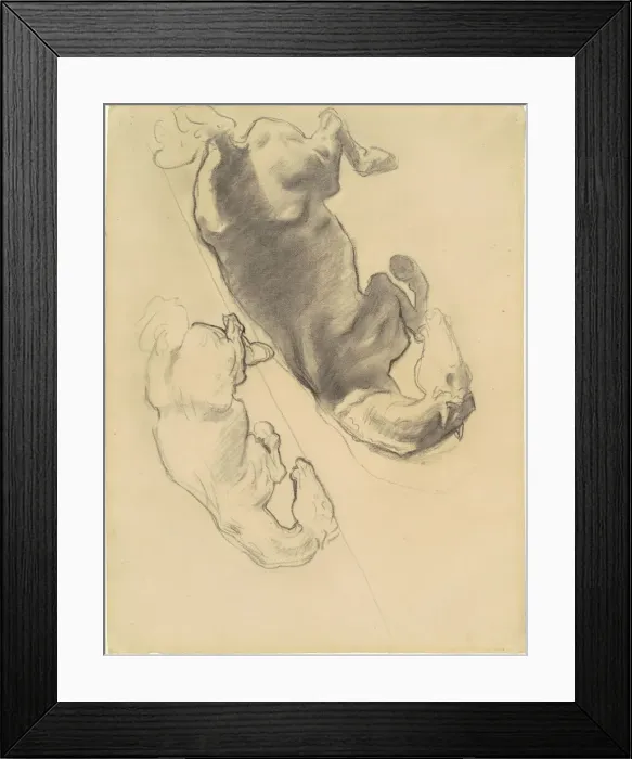 Framed Print : Studies for The Fall of Gog and Magog, 1903-1916 Framed Print : Studies for The Fall of Gog and Magog, 1903-1916