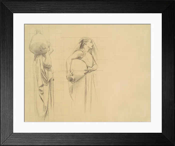 Framed Print : Study for The Danaides, 1922-1925. Creator: John Singer Sargent Framed Print : Study for The Danaides, 1922-1925. Creator: John Singer Sargent