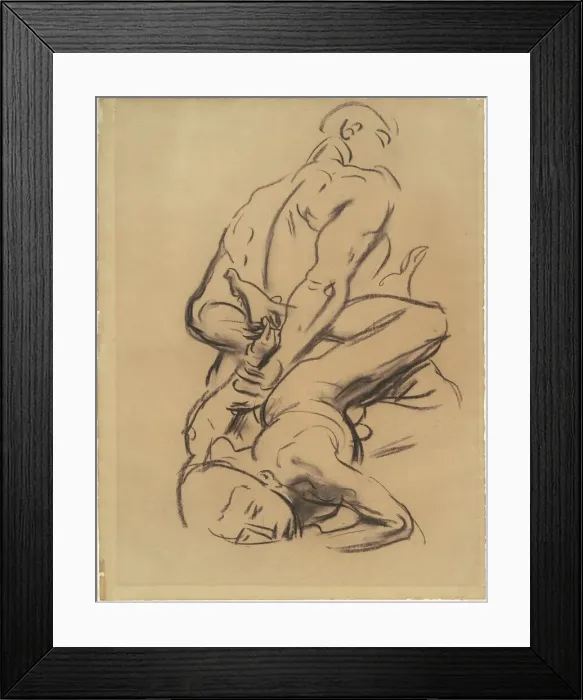 Framed Print : Study for Judgment, 1903-1916. Creator: John Singer Sargent Framed Print : Study for Judgment, 1903-1916. Creator: John Singer Sargent