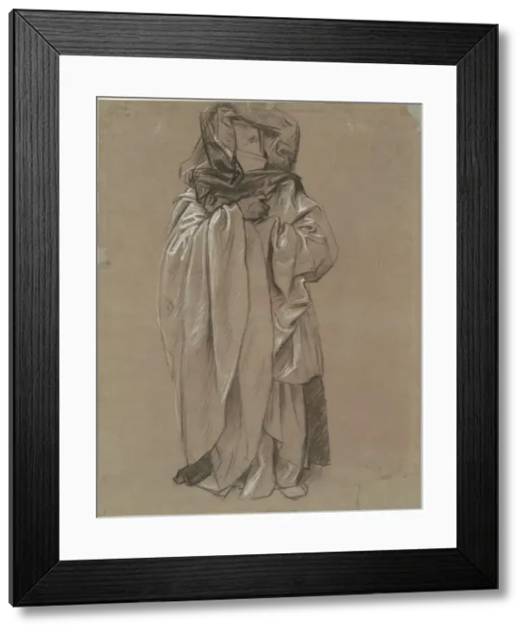 Framed Print : Study of Ezekiel for Frieze of Prophets, 1890-1892 Framed Print : Study of Ezekiel for Frieze of Prophets, 1890-1892