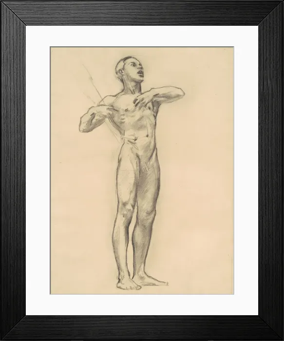 Framed Print : Study of Orpheus for Classic and Romantic Art, c. 1921 Framed Print : Study of Orpheus for Classic and Romantic Art, c. 1921