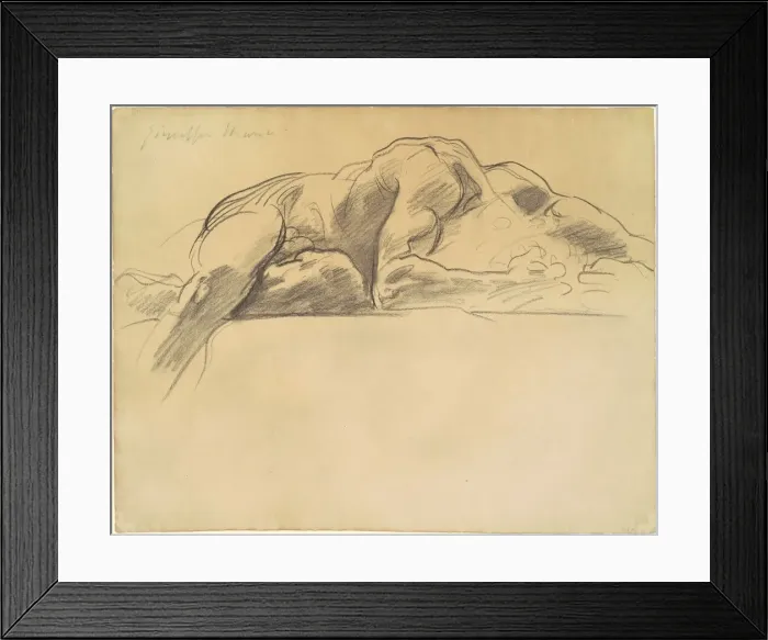 Framed Print : Study for Hell, 1903-1916. Creator: John Singer Sargent Framed Print : Study for Hell, 1903-1916. Creator: John Singer Sargent