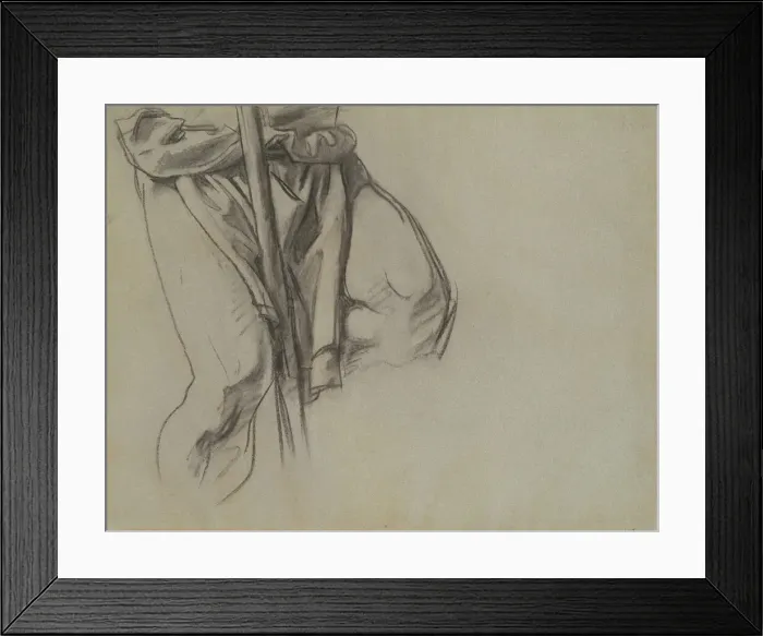 Framed Print : Study of Adam for the Fifteen Mysteries of the Rosary, 1903-1916 Framed Print : Study of Adam for the Fifteen Mysteries of the Rosary, 1903-1916