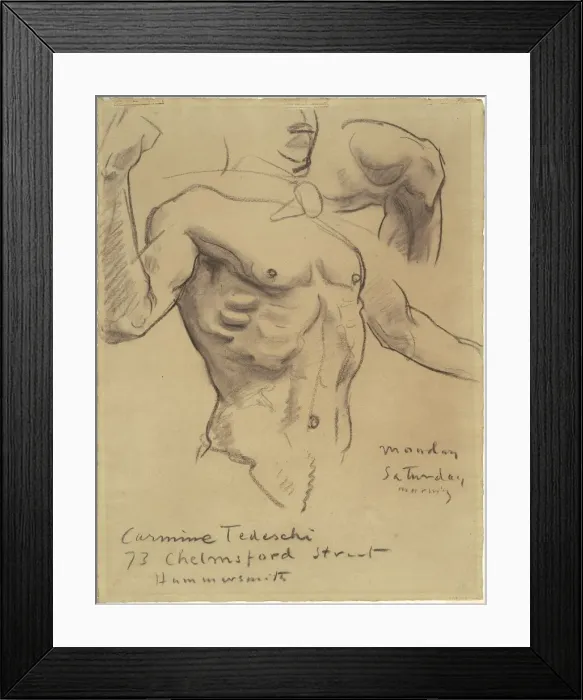 Framed Print : Study of the Resurrection for Fifteen Mysteries of the Rosary, 1903-1916 Framed Print : Study of the Resurrection for Fifteen Mysteries of the Rosary, 1903-1916