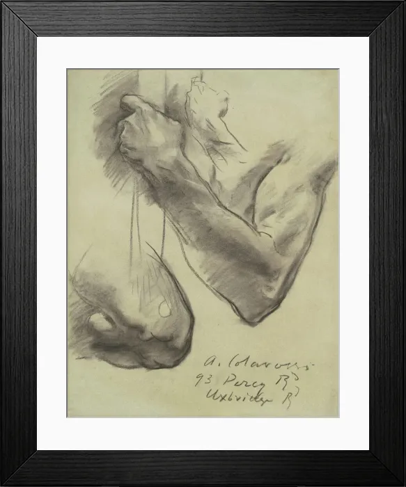Framed Print : Studies for Triumph of Religion, 1891-1916. Creator: John Singer Sargent Framed Print : Studies for Triumph of Religion, 1891-1916. Creator: John Singer Sargent