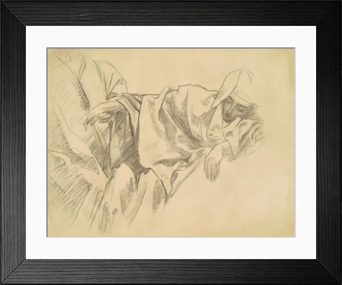 Framed Print : Study of the Crucifixion for Fifteen Mysteries of the Rosary, 1903-1916 Framed Print : Study of the Crucifixion for Fifteen Mysteries of the Rosary, 1903-1916