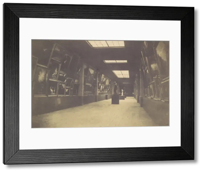 Framed Print : The Salon of 1852, 1852. Creator: Gustave Le Gray Framed Print : The Salon of 1852, 1852. Creator: Gustave Le Gray