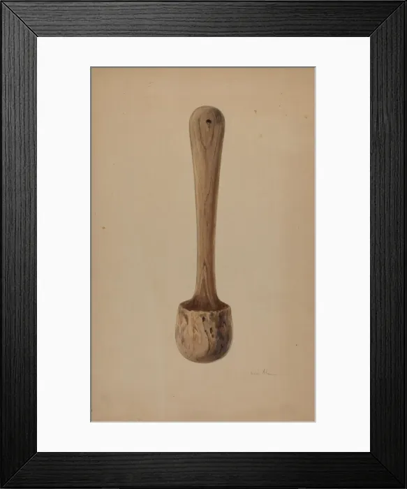 Framed Print : Potato Masher, c. 1937. Creator: Marie Alain Framed Print : Potato Masher, c. 1937. Creator: Marie Alain