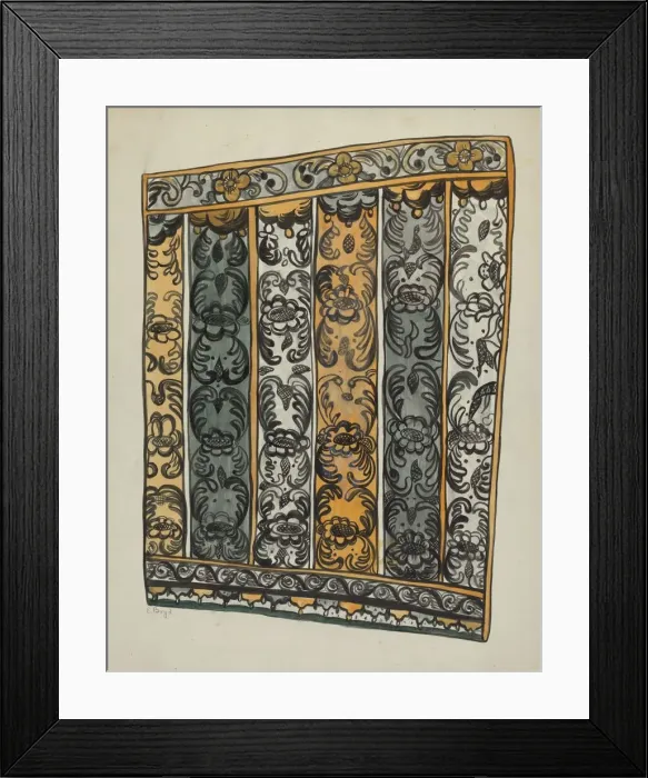 Framed Print : Retablo, 1935 / 1942. Creator: E. Boyd Framed Print : Retablo, 1935 / 1942. Creator: E. Boyd