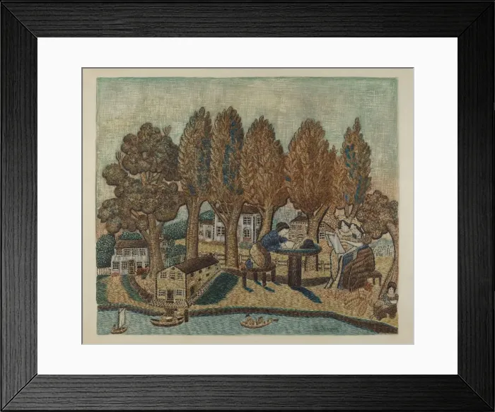 Framed Print : Sampler, c. 1940. Creator: Charles Bowman Framed Print : Sampler, c. 1940. Creator: Charles Bowman