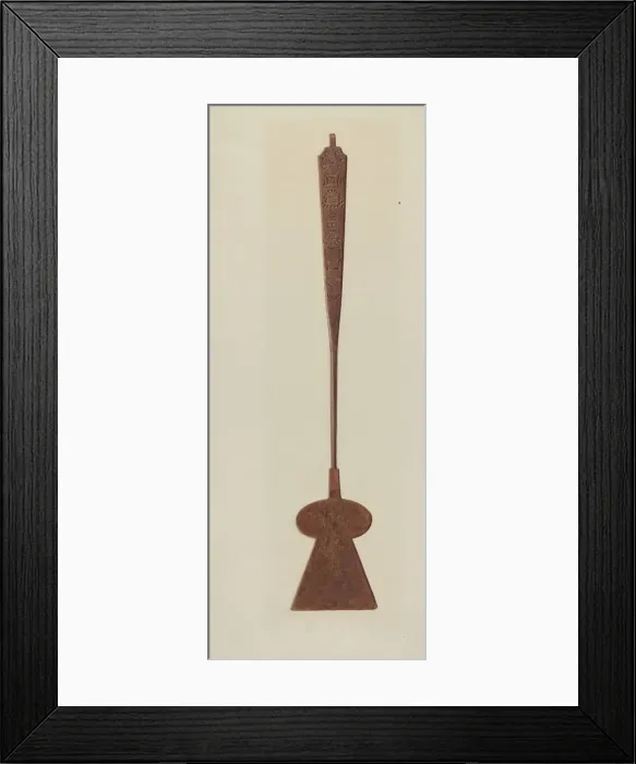 Framed Print : Steel Spatula, 1935 / 1942. Creator: Fritz Boehmer Framed Print : Steel Spatula, 1935 / 1942. Creator: Fritz Boehmer