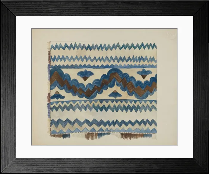 Framed Print : Bedspread, c. 1936. Creator: E. Boyd