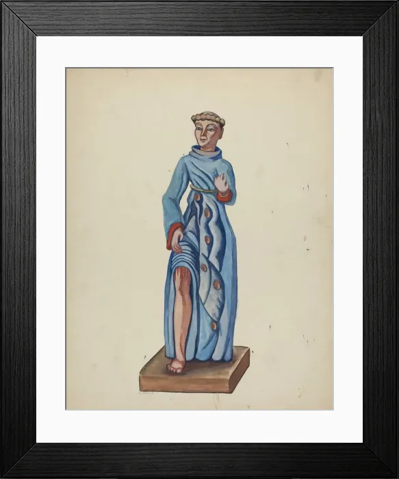 Framed Print : Bulto St. Rocce, 1935 / 1942. Creator: E. Boyd Framed Print : Bulto St. Rocce, 1935 / 1942. Creator: E. Boyd