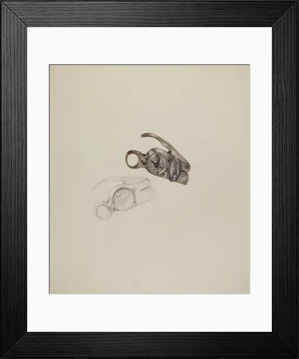 Framed Print : Ticket Punch, c. 1938. Creator: H. Langden Brown Framed Print : Ticket Punch, c. 1938. Creator: H. Langden Brown