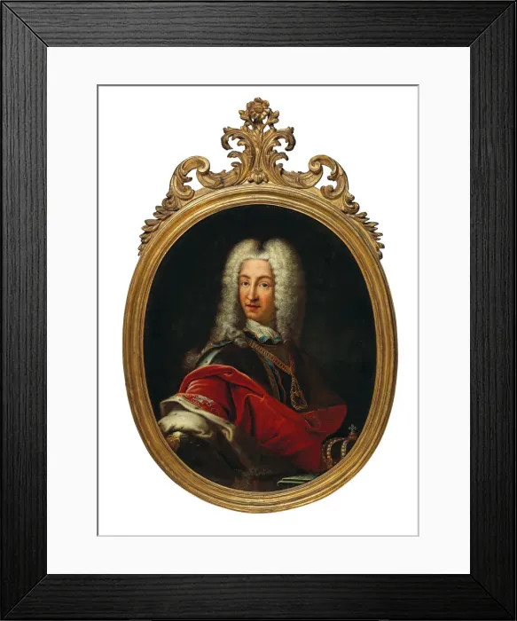 Framed Print : Portrait of Victor Amadeus II (1666-1732), King of Sardinia and Duke of Savoy Framed Print : Portrait of Victor Amadeus II (1666-1732), King of Sardinia and Duke of Savoy