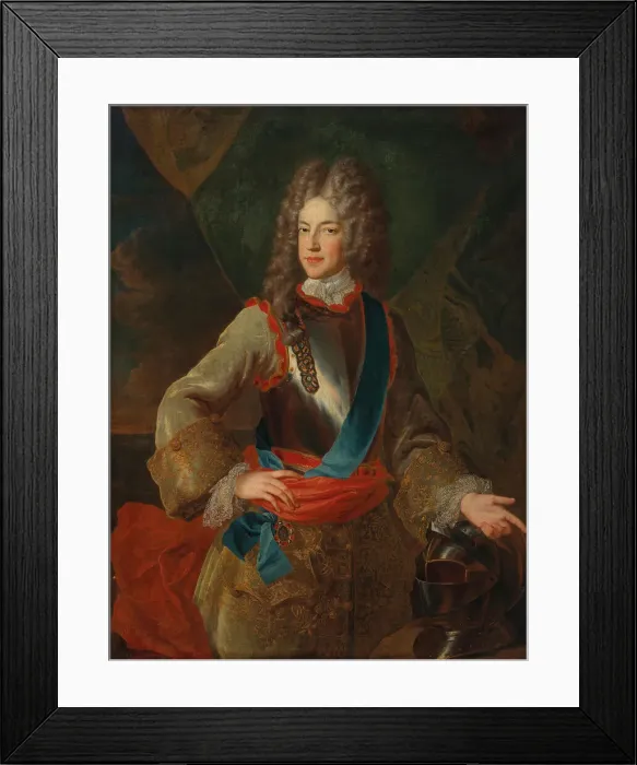 Framed Print : Portrait of Prince James Francis Edward Stuart, nicknamed The Old Pretender, 1710s Framed Print : Portrait of Prince James Francis Edward Stuart, nicknamed The Old Pretender, 1710s