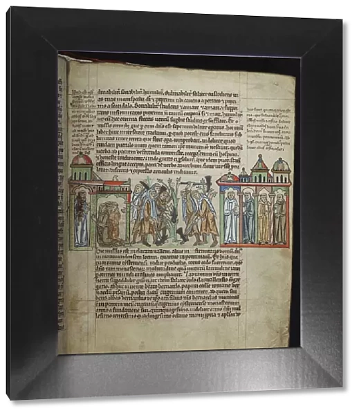 Bernard of Clairvaux sending monks to daughter houses, Cistercian monks, 1249-1250