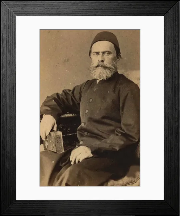 Framed Print : Portrait of Ahmed Cevdet Pasha (1822-1895), Second Half of the 19th cen Framed Print : Portrait of Ahmed Cevdet Pasha (1822-1895), Second Half of the 19th cen
