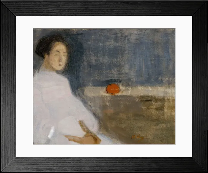 Framed Print : Costume Picture I (Girl with Orange, The Bakers Daughter), 1908-1909 Framed Print : Costume Picture I (Girl with Orange, The Bakers Daughter), 1908-1909
