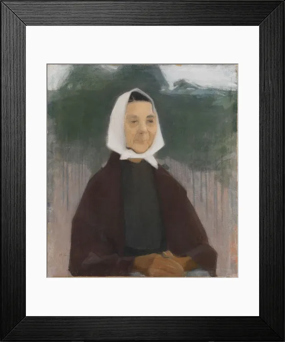 Framed Print : Granny, 1907. Creator: Schjerfbeck, Helene (1862-1946) Framed Print : Granny, 1907. Creator: Schjerfbeck, Helene (1862-1946)