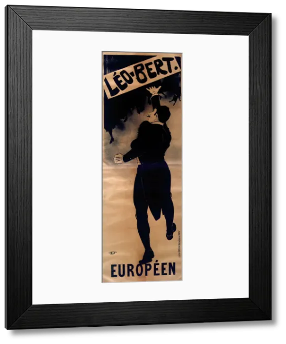 Framed Print : Leo-Bert. Europeen, 1895. Creator: Feure, Georges de Framed Print : Leo-Bert. Europeen, 1895. Creator: Feure, Georges de